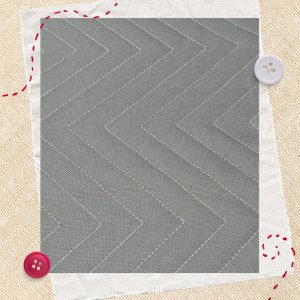 Tecido Matelado Zig-zag