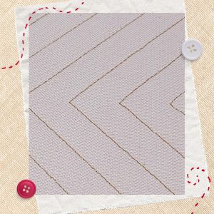 Tecido Matelado Zig-zag